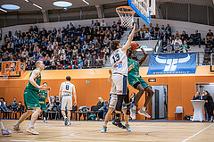 Basketball, Win2Day Superliga 2022/23, 9. Qualifikationsrunde, Vienna Timberwolves, Kapfenberg Bulls, Lesley Varner II  (21)
