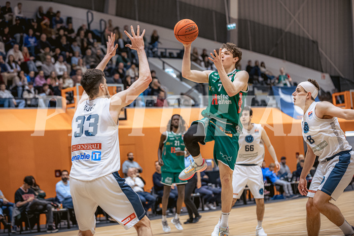 Basketball, Win2Day Superliga 2022/23, 9. Qualifikationsrunde, Vienna Timberwolves, Kapfenberg Bulls, 