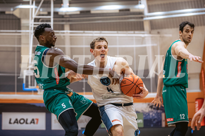 Basketball, Win2Day Superliga 2022/23, 9. Qualifikationsrunde, Vienna Timberwolves, Kapfenberg Bulls, Elias Wlasak (8)