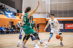 Basketball, Win2Day Superliga 2022/23, 9. Qualifikationsrunde, Vienna Timberwolves, Kapfenberg Bulls, Jakob Lohr (12)