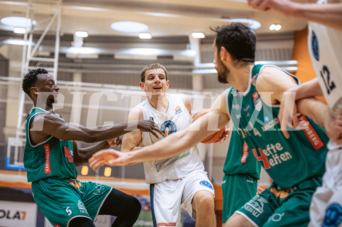 Basketball, Win2Day Superliga 2022/23, 9. Qualifikationsrunde, Vienna Timberwolves, Kapfenberg Bulls, Elias Wlasak (8)