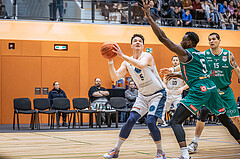 Basketball, Win2Day Superliga 2022/23, 9. Qualifikationsrunde, Vienna Timberwolves, Kapfenberg Bulls, Philipp D’Angelo (9)