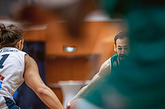 Basketball, Win2Day Superliga 2022/23, 9. Qualifikationsrunde, Vienna Timberwolves, Kapfenberg Bulls, Milos Latkovic (4)