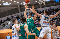 Basketball, Win2Day Superliga 2022/23, 9. Qualifikationsrunde, Vienna Timberwolves, Kapfenberg Bulls, Brad Greene (15)