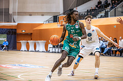Basketball, Win2Day Superliga 2022/23, 9. Qualifikationsrunde, Vienna Timberwolves, Kapfenberg Bulls, Lesley Varner II  (21)