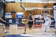 Basketball, Admiral Basketball Superliga 2019/20, Grunddurchgang 3.Runde, Oberwart Gunners, Flyers Wels, Thomas Csebits (4)