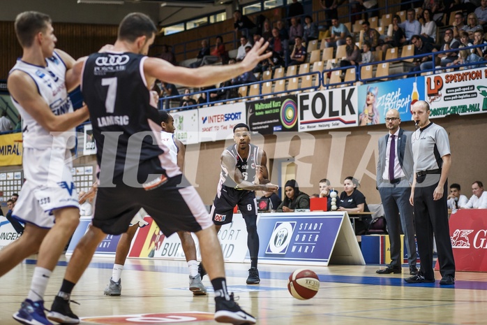 Basketball, Admiral Basketball Superliga 2019/20, Grunddurchgang 3.Runde, Oberwart Gunners, Flyers Wels, Derek Jackson Jr. (6)