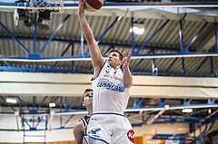 Basketball, Admiral Basketball Superliga 2019/20, Grunddurchgang 3.Runde, Oberwart Gunners, Flyers Wels, Andrius Mikutis (5)