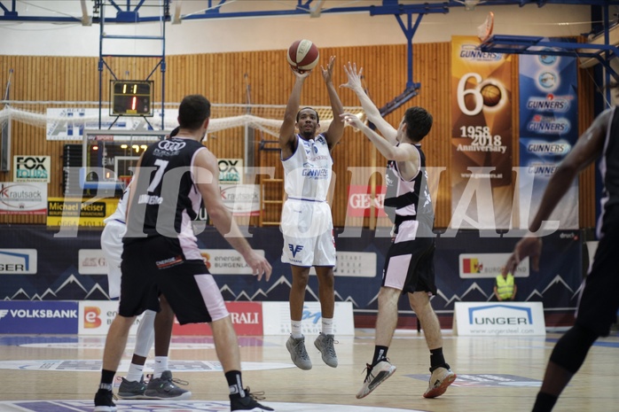 Basketball, Admiral Basketball Superliga 2019/20, Grunddurchgang 3.Runde, Oberwart Gunners, Flyers Wels, Lawrence Alexander (9)