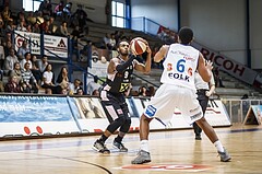 Basketball, Admiral Basketball Superliga 2019/20, Grunddurchgang 3.Runde, Oberwart Gunners, Flyers Wels, Cameron Delaney (9)