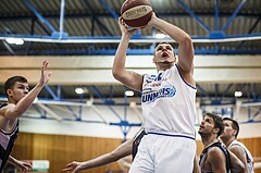Basketball, Admiral Basketball Superliga 2019/20, Grunddurchgang 3.Runde, Oberwart Gunners, Flyers Wels, Renato Poljak (16)