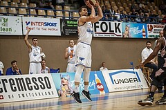 Basketball, Admiral Basketball Superliga 2019/20, Grunddurchgang 3.Runde, Oberwart Gunners, Flyers Wels, Andrius Mikutis (5)