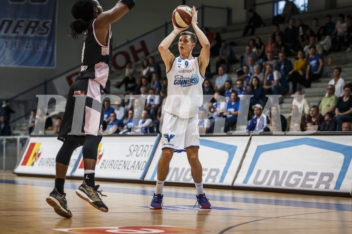 Basketball, Admiral Basketball Superliga 2019/20, Grunddurchgang 3.Runde, Oberwart Gunners, Flyers Wels, Edi Patekar (6)