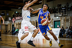 Basketball, Basketball Zweite Liga, Grunddurchgang 4.Runde, Mattersburg Rocks, BBU Salzburg, R. De La Cruz (14)