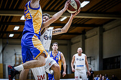 Basketball, Basketball Zweite Liga, Grunddurchgang 4.Runde, Mattersburg Rocks, BBU Salzburg, Jan NICOLI (6)