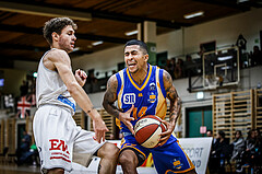 Basketball, Basketball Zweite Liga, Grunddurchgang 4.Runde, Mattersburg Rocks, BBU Salzburg, R. De La Cruz (14)