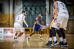Basketball, Basketball Zweite Liga, Grunddurchgang 4.Runde, Mattersburg Rocks, BBU Salzburg, R. De La Cruz (14)