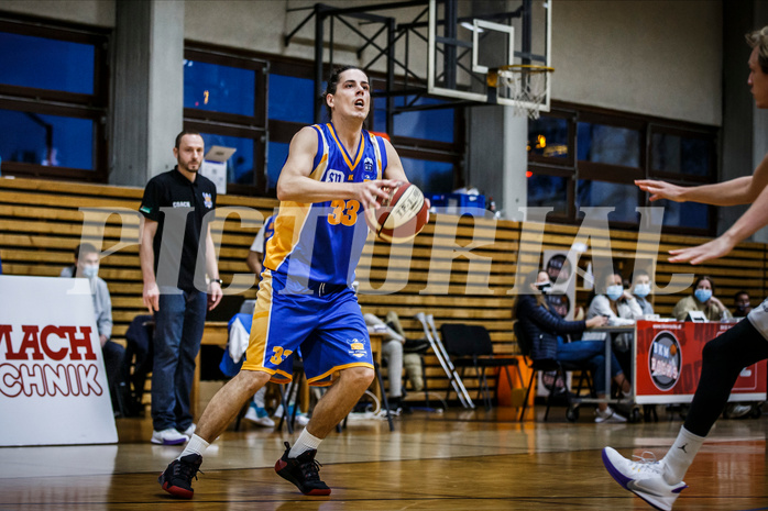 Basketball, Basketball Zweite Liga, Grunddurchgang 4.Runde, Mattersburg Rocks, BBU Salzburg, J. Diaz Del Rio Foces (33)