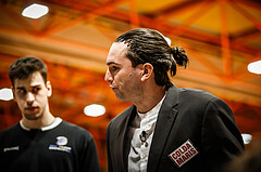 Basketball, Basketball Austria, Cup Final Four 2021/22 
Halbfinale 1, BBC Nord Dragonz, Oberwart Gunners, Felix Jambor (Head Coach)