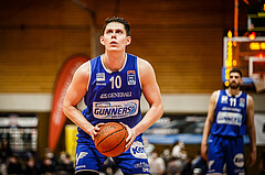 Basketball, Basketball Austria, Cup Final Four 2021/22 
Halbfinale 1, BBC Nord Dragonz, Oberwart Gunners, Tyler Creammer (10)