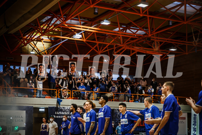 Basketball, Basketball Austria, Cup Final Four 2021/22 
Halbfinale 1, BBC Nord Dragonz, Oberwart Gunners, Oberwart Gunners