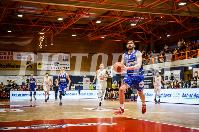 Basketball, Basketball Austria, Cup Final Four 2021/22 
Halbfinale 1, BBC Nord Dragonz, Oberwart Gunners, Ioannis Chatzinikolas (11)