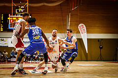 Basketball, Basketball Austria, Cup Final Four 2021/22 
Halbfinale 2, BC Vienna, Gmunden Swans, Enis Murati (44)