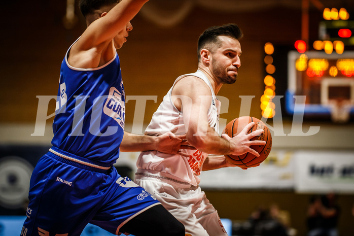Basketball, Basketball Austria, Cup Final Four 2021/22 
Halbfinale 1, BBC Nord Dragonz, Oberwart Gunners, Petar Cosic (3)