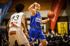 Basketball, Basketball Austria, Cup Final Four 2021/22 
Halbfinale 1, BBC Nord Dragonz, Oberwart Gunners, Sebastian Käferle (7)
