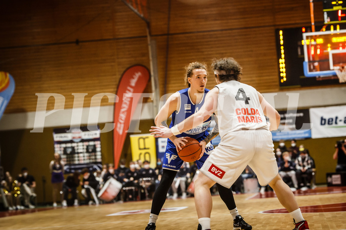 Basketball, Basketball Austria, Cup Final Four 2021/22 
Halbfinale 1, BBC Nord Dragonz, Oberwart Gunners, Travis Atson (4)