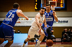 Basketball, Basketball Austria, Cup Final Four 2021/22 
Halbfinale 1, BBC Nord Dragonz, Oberwart Gunners, Petar Cosic (3)
