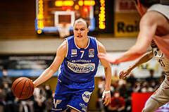 Basketball, Basketball Austria, Cup Final Four 2021/22 
Halbfinale 1, BBC Nord Dragonz, Oberwart Gunners, Sebastian Käferle (7)