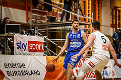 Basketball, Basketball Austria, Cup Final Four 2021/22 
Halbfinale 1, BBC Nord Dragonz, Oberwart Gunners, Ioannis Chatzinikolas (11)