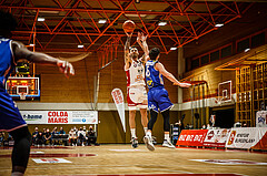 Basketball, Basketball Austria, Cup Final Four 2021/22 
Halbfinale 2, BC Vienna, Gmunden Swans, Ivan Siriscevic (17)
