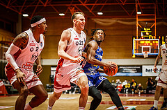 Basketball, Basketball Austria, Cup Final Four 2021/22 
Halbfinale 2, BC Vienna, Gmunden Swans, Cederic Anders (2)