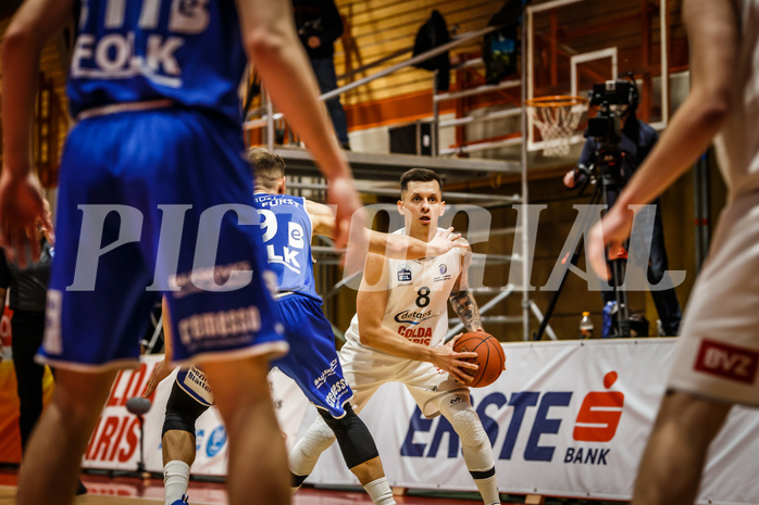 Basketball, Basketball Austria, Cup Final Four 2021/22 
Halbfinale 1, BBC Nord Dragonz, Oberwart Gunners, Petar Zivkovic (8)