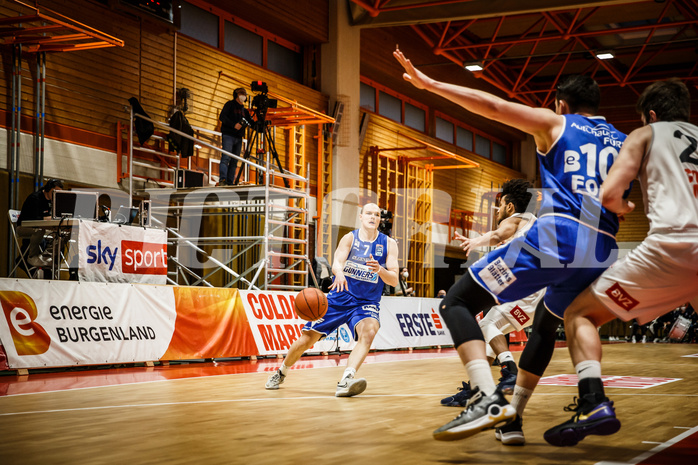 Basketball, Basketball Austria, Cup Final Four 2021/22 
Halbfinale 1, BBC Nord Dragonz, Oberwart Gunners, Sebastian Käferle (7)