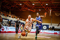 Basketball, Basketball Austria, Cup Final Four 2021/22 
Halbfinale 2, BC Vienna, Gmunden Swans, Enis Murati (44)