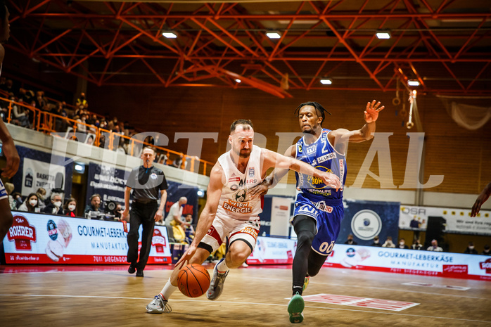 Basketball, Basketball Austria, Cup Final Four 2021/22 
Halbfinale 2, BC Vienna, Gmunden Swans, Enis Murati (44)