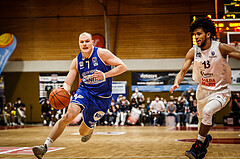 Basketball, Basketball Austria, Cup Final Four 2021/22 
Halbfinale 1, BBC Nord Dragonz, Oberwart Gunners, Sebastian Käferle (7)