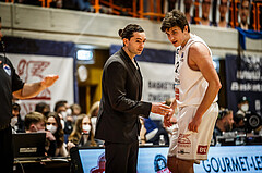 Basketball, Basketball Austria, Cup Final Four 2021/22 
Halbfinale 1, BBC Nord Dragonz, Oberwart Gunners, Lukas Knor (21)