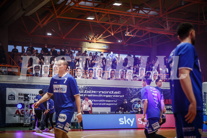 Basketball, Basketball Austria, Cup Final Four 2021/22 
Halbfinale 1, BBC Nord Dragonz, Oberwart Gunners, Oberwart Gunners