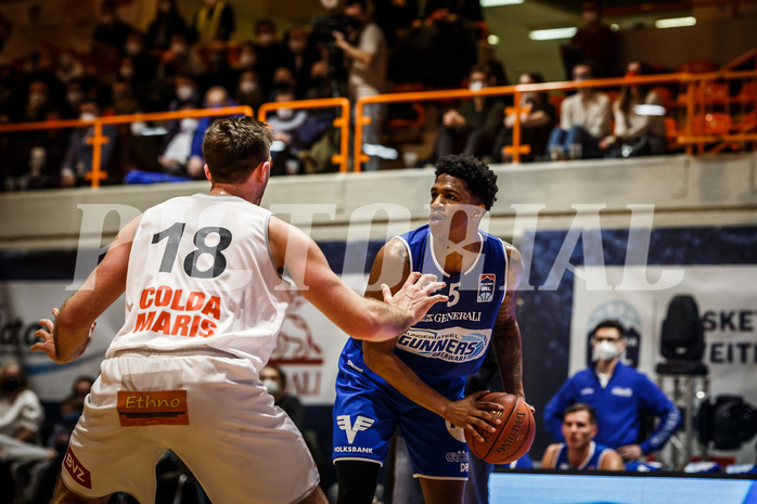 Basketball, Basketball Austria, Cup Final Four 2021/22 
Halbfinale 1, BBC Nord Dragonz, Oberwart Gunners, Rob Howard (5)