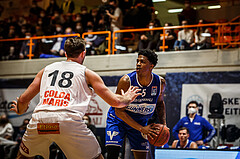 Basketball, Basketball Austria, Cup Final Four 2021/22 
Halbfinale 1, BBC Nord Dragonz, Oberwart Gunners, Rob Howard (5)