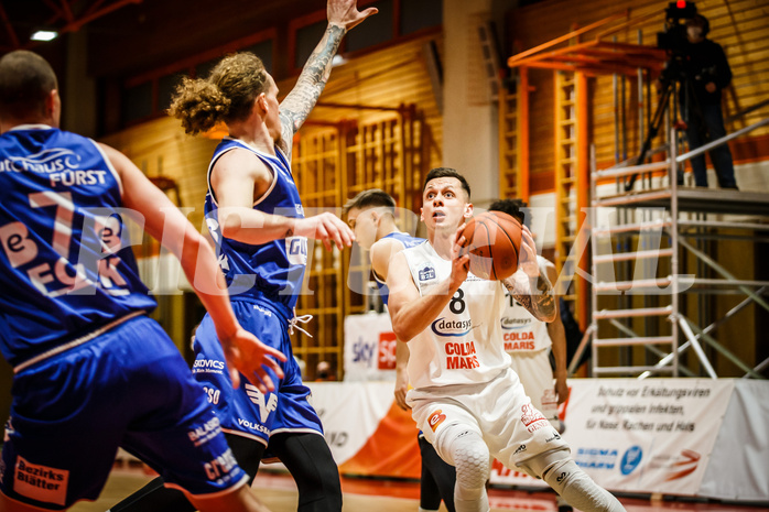 Basketball, Basketball Austria, Cup Final Four 2021/22 
Halbfinale 1, BBC Nord Dragonz, Oberwart Gunners, Petar Zivkovic (8)