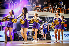 Basketball, Basketball Austria, Cup Final Four 2021/22 
Halbfinale 1, BBC Nord Dragonz, Oberwart Gunners, #featured dancers