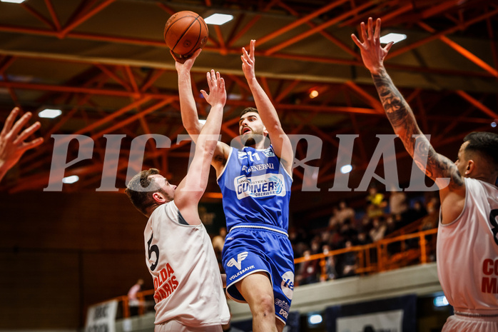 Basketball, Basketball Austria, Cup Final Four 2021/22 
Halbfinale 1, BBC Nord Dragonz, Oberwart Gunners, Ioannis Chatzinikolas (11)