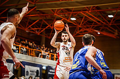 Basketball, Basketball Austria, Cup Final Four 2021/22 
Halbfinale 2, BC Vienna, Gmunden Swans, Tauras Jogela (22)