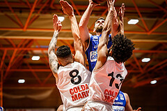 Basketball, Basketball Austria, Cup Final Four 2021/22 
Halbfinale 1, BBC Nord Dragonz, Oberwart Gunners, Ioannis Chatzinikolas (11)