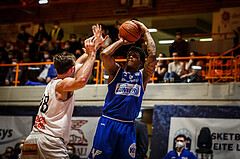 Basketball, Basketball Austria, Cup Final Four 2021/22 
Halbfinale 1, BBC Nord Dragonz, Oberwart Gunners, Rob Howard (5)